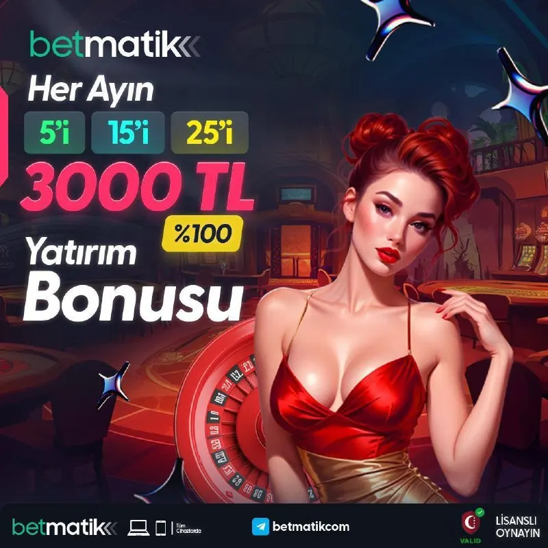 ❤️ Seçili günlere özel bonusunuz sizi bekliyor! 🎯 🍀 Şans kapıyı çalmaz, Ama; 🗓 Her Ayın…