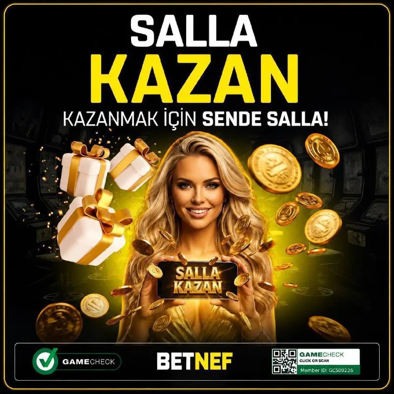 👄 Şimdi BETNEF 'te Salla Kazan Seninle ! 👋 Her Gün Birbirinden Farklı ÖDÜLLER; 〰️Hangi…