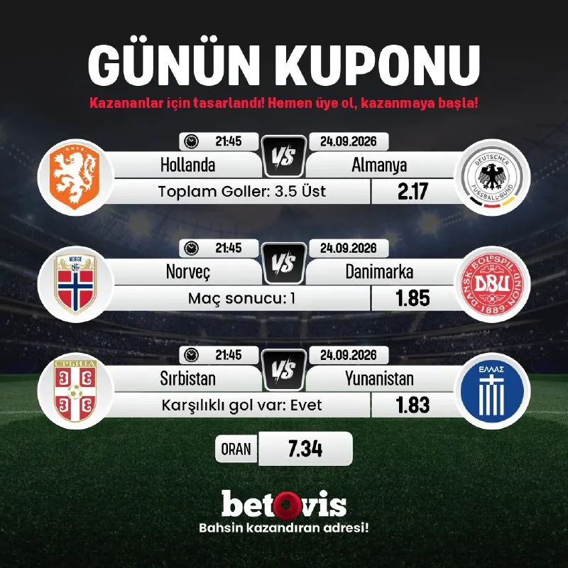 EN YÜKSEK 🇹🇷RANLARLA EŞSİZ MAÇ KEYFİ SADECE 🫠🤗😸'te ⚽️⚽️⚽️⚽️⚽️⚽️⚽️⚽️ Bugün sahada…