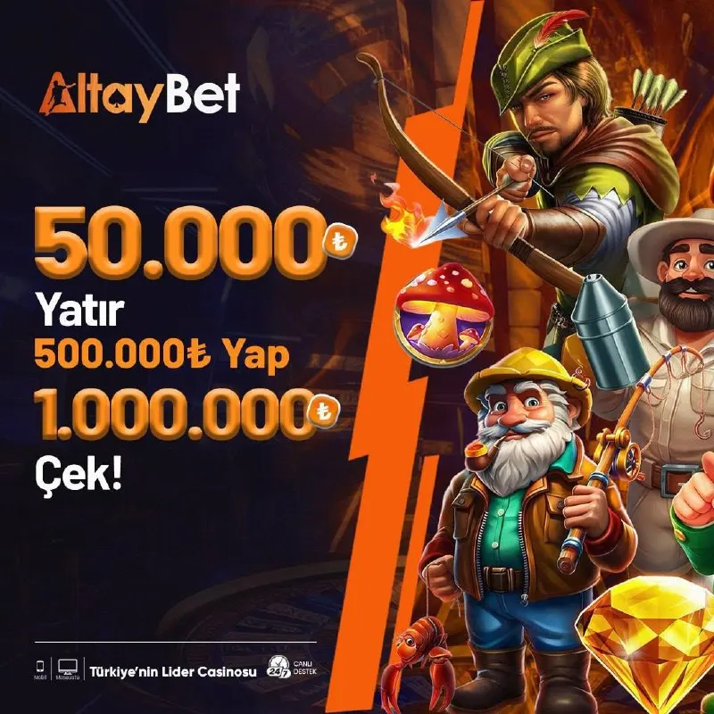 👑 Büyük Oyna, Büyük Kazan! 💰 50.000 TL Yatırım Yap, 💰 500.000 TL Bakiyeye ulaş, 🌉…