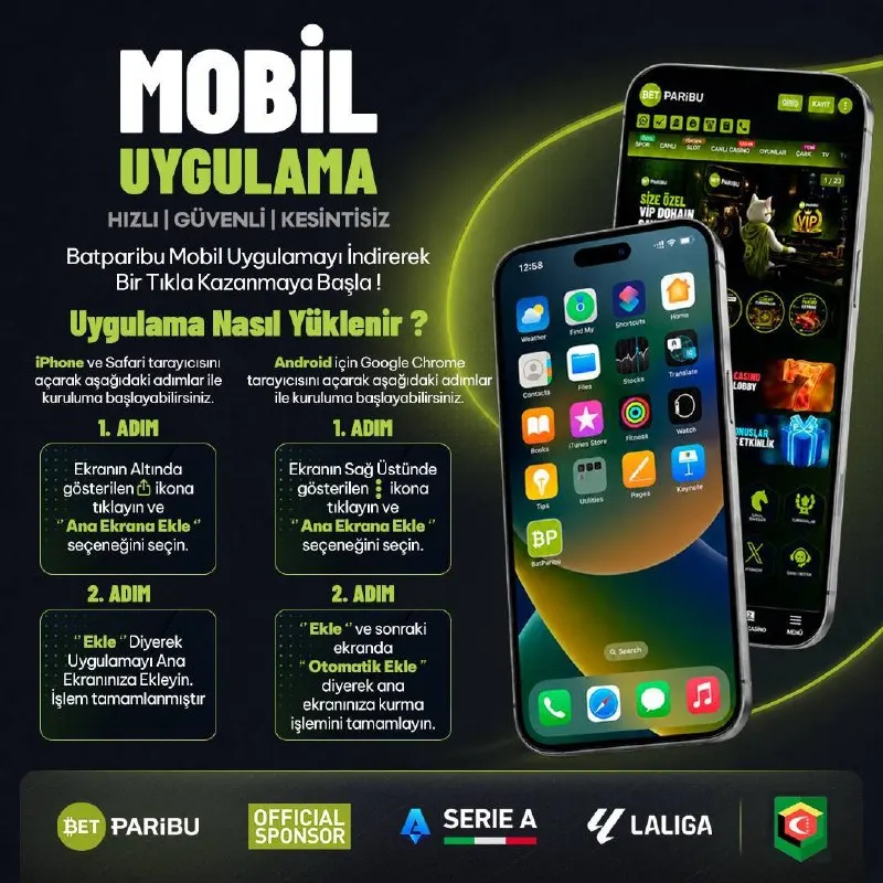📱 Mobil uygulama ile her an oyundasın! 💎 Hızlı, güvenli ve kesintisiz deneyim için mobil…