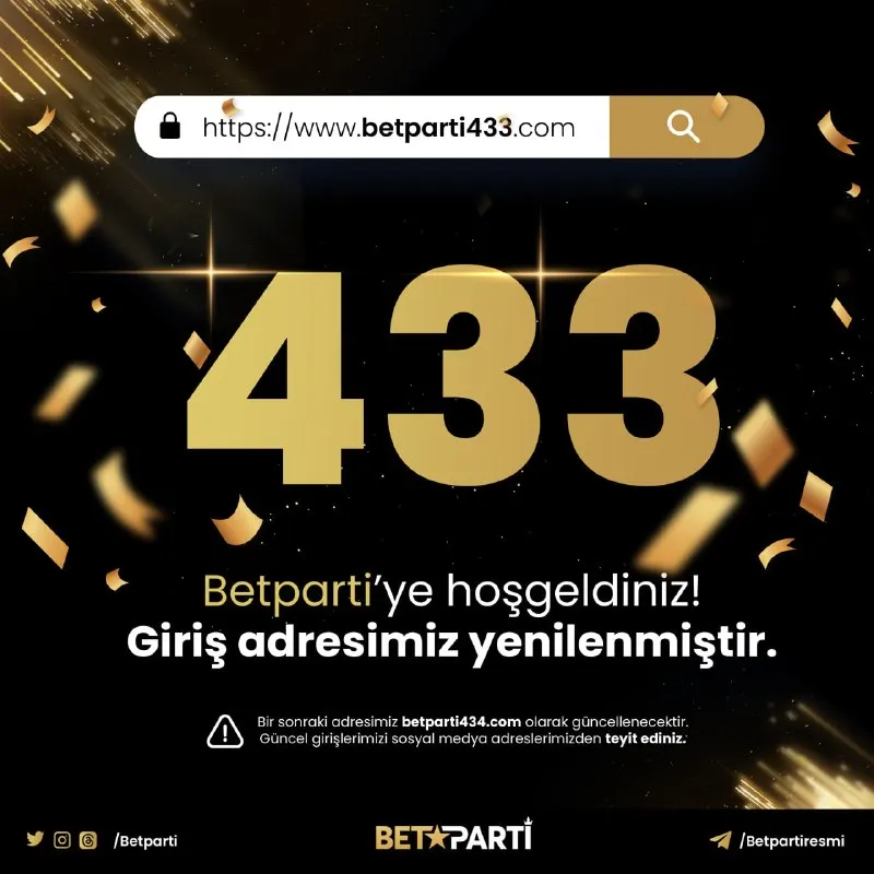 📢 Güncel giriş adresimiz betparti433.com olarak yenilenmiştir! ✅ Her zaman güncel…