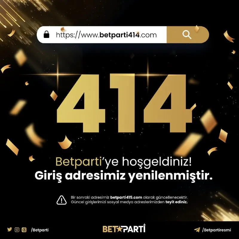 📢 Güncel giriş adresimiz betparti414.com olarak yenilenmiştir! ✅ Her zaman güncel…
