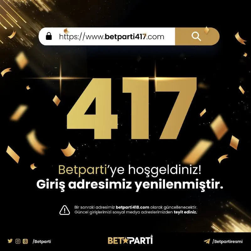 📢 Güncel giriş adresimiz betparti417.com olarak yenilenmiştir! ✅ Her zaman güncel…