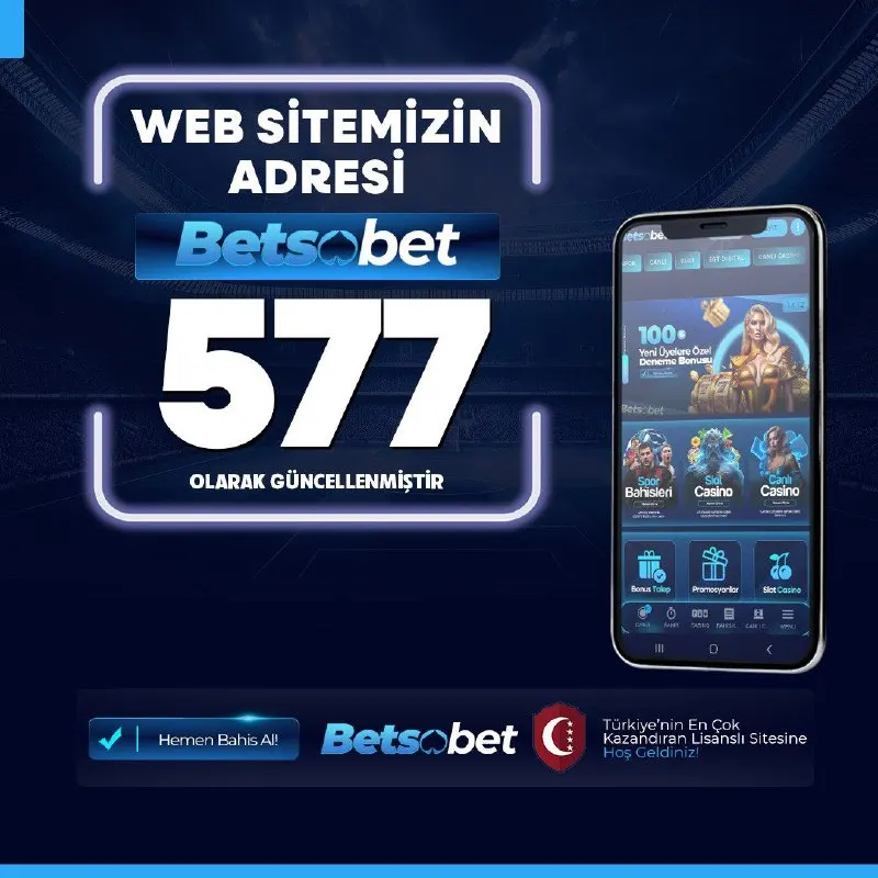 🔛 Güncel Domain Adresi Değişmiştir! 🔔Giriş Adresimiz ➡️ https://www.betsobet577.com…