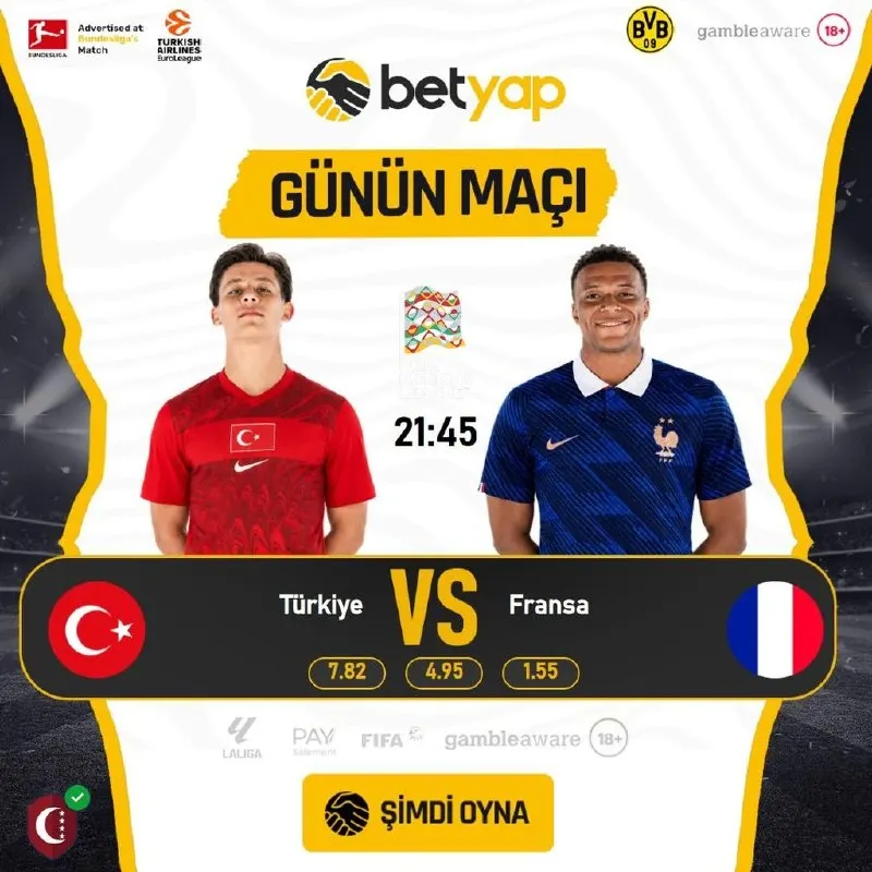 🚀 NEFES KESEN MİLLİ MÜCADELE HEYECANI BU GECE BETYAP'TA SİZLERİ BEKLİYOR! 🎯 Günün öne…