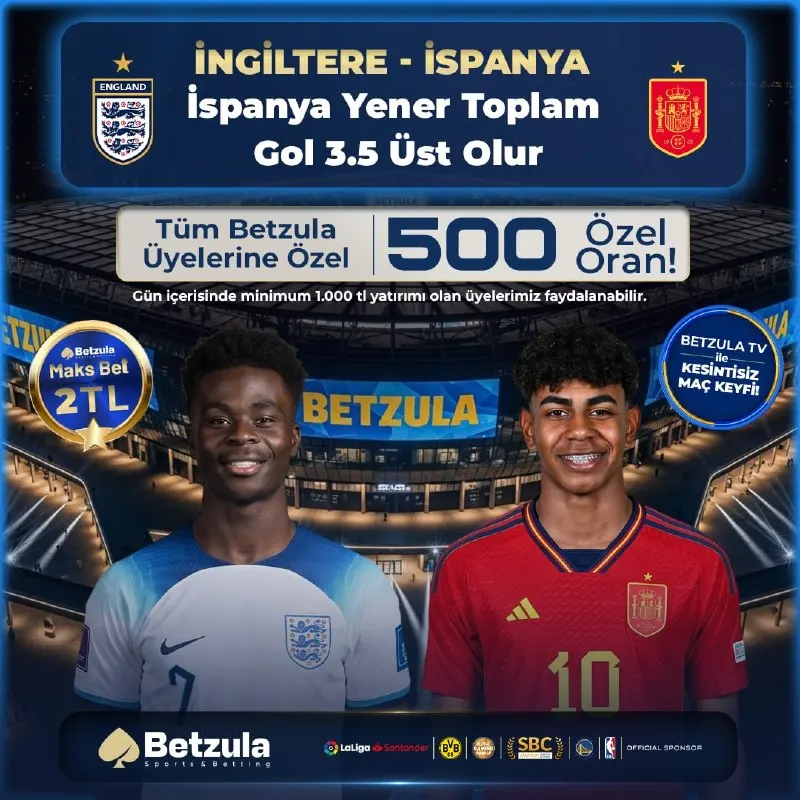 🆗 BetZula Üyelerine Yakışır Tam 😀😀😀 Oran Sahada! 🆒 500 ÖZEL ORAN 🆒 ⚡️☄️☄️☄️☄️☄️⚡️