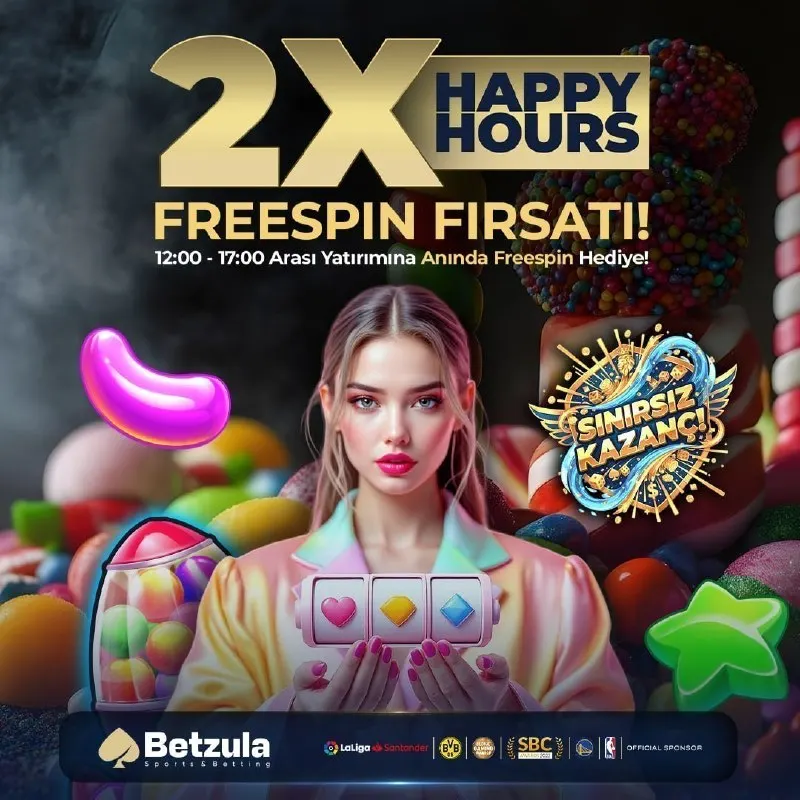 💎 Her Pazar 🤩🤩🤩 Adet 🍬🍬🍬🍬 FreeSpin ! ✋ BetZula İle Yatırımına Değer Kat ! Kazancını Katla…