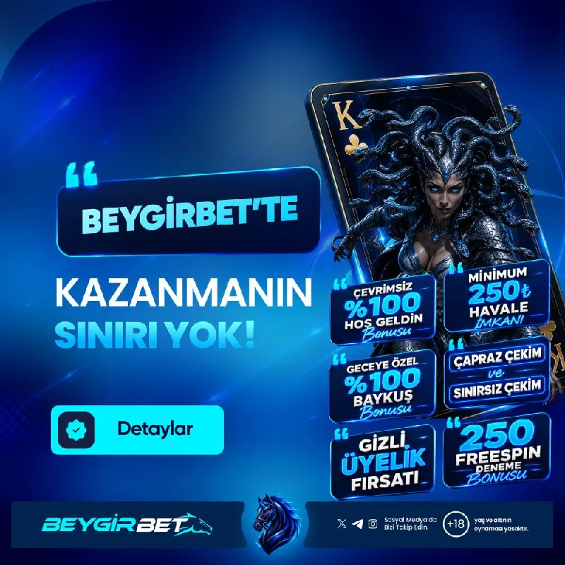🐴 BEYGİRBET'TE EFSANE FIRSATLAR ! 🚀 Beygirbet ayrıcalığını keşfet, özel bonuslarla dolu…