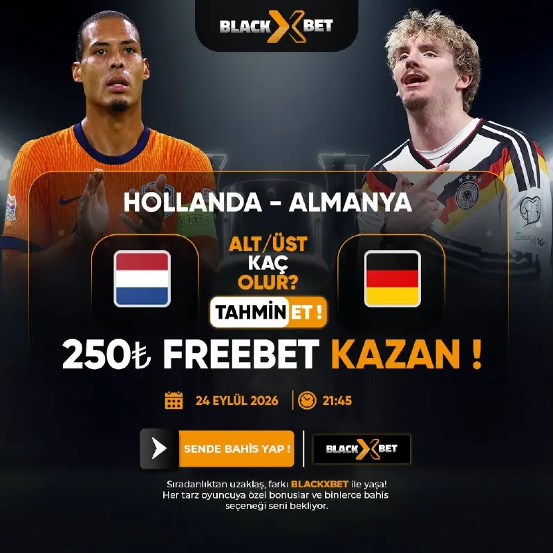 ⚽️ ALT/ÜST TAHMİN Etkinliği Başladı! ⚽️ 🏆Doğru Bil, 250₺ Freebet’i Al! 🔄 250 FREEBET İÇİN…