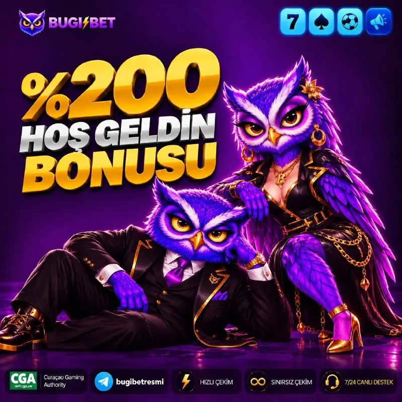 ✅ DEV %200 HOŞ GELDİN BONUSU AKTİF ✅ 💎 BugiBet Zarafetin ve Kazancın Buluştuğu Yer 💎 🔥…