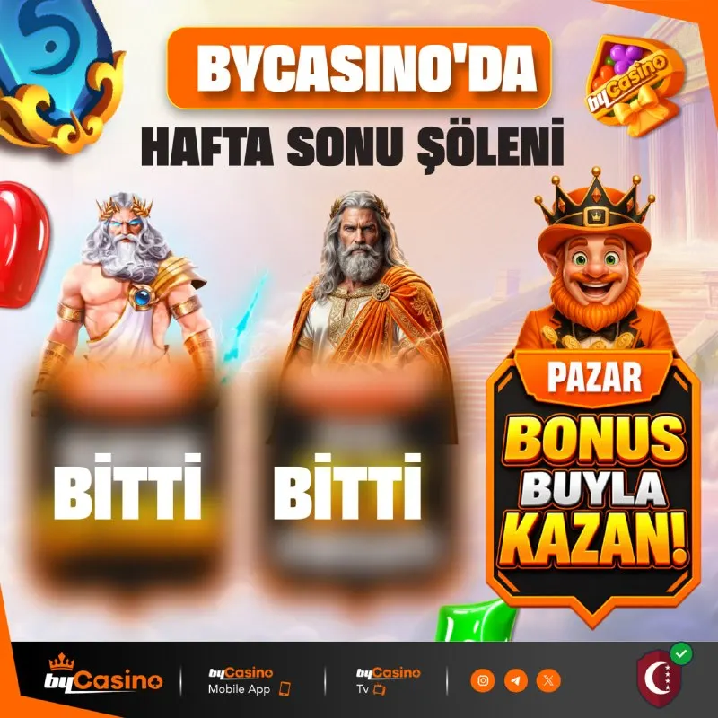 🏖 PAZARIN EN ÇOK KAZANDIRAN BONUSU! 💰 500 TL YATIR → 500 TL BONUS BUY AL! 🎰 Geçerli Oyun…