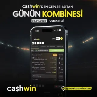 🎰🎲🎯🎮📆📜📃📄 ⚡️ Cashwin'den %25 Toplam Bonuslu Günün Kombinesi! 🔈 🔣 Kuponları görmek için…