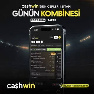 🎰🎲🎯🎮📆📜📃📄 ⚡️ Cashwin'den %25 Toplam Bonuslu Günün Kombinesi! 🔈 🔣 Kuponları görmek için…