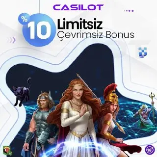 👍 Her Yatırıma 🛑 Limitsiz ❌ Çevrimsiz 💵 Casilot'ta tüm yatırımlarına 🎁 bonus hediye! 🪙…