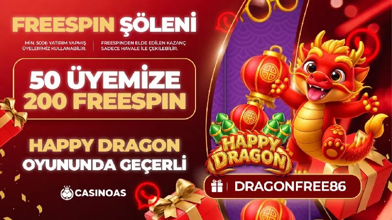 Happy Dragon – Makarayı Döndür, Ejderhanın Hazinesini Katla! 🐉🔄💰 ⚡ Yenilenen şartlarıyla…