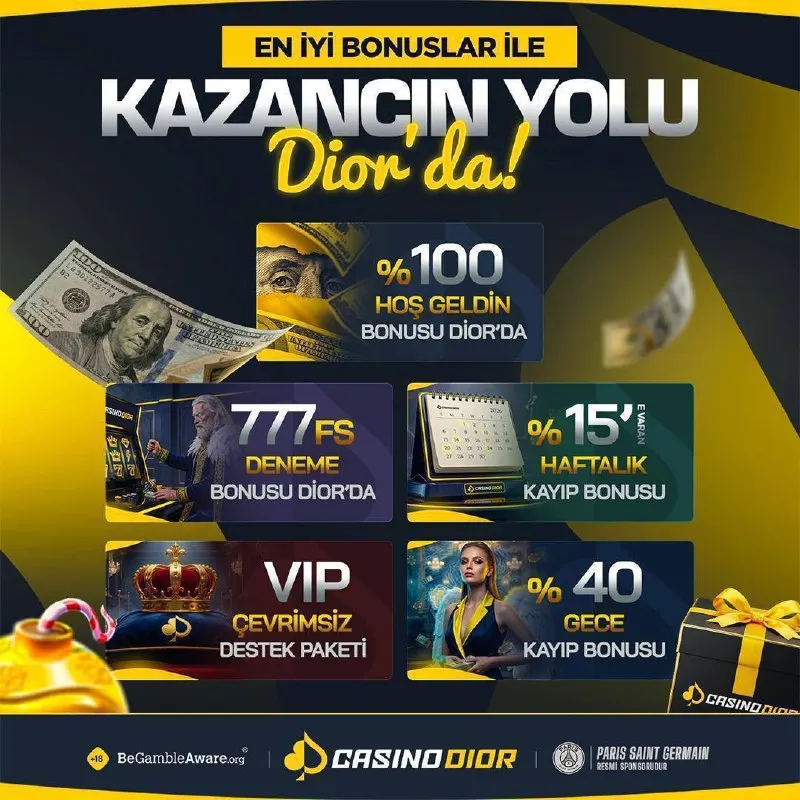 ♠️ Casinodior | Exclusive Offers Her detayında ayrıcalık, her karesinde premium bir…