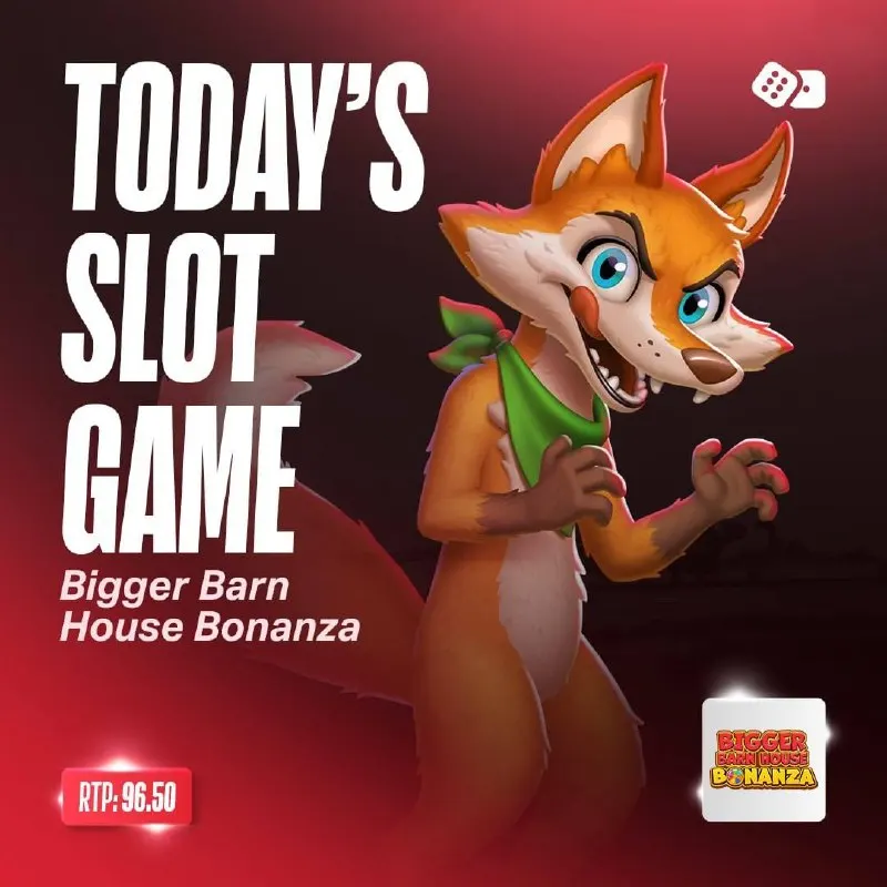 🎰 Today’s reels are spinning in your favor! Game of the Day: Bigger Barn House Bonanza 🎰…