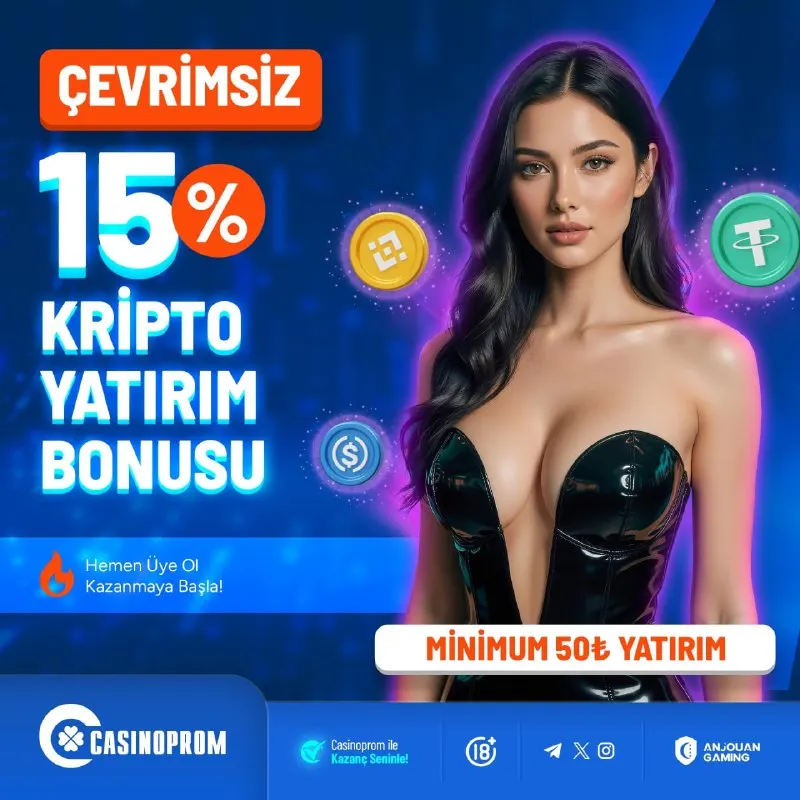 🔵🔵🔵🔵🔵🔵🔵 💲 KRİPTO’YA ÖZEL %15 ÇEVRİMSİZ BONUS! 💲 ⚡ Yatır, anında %15 BONUSUNU kap! ⭐️…