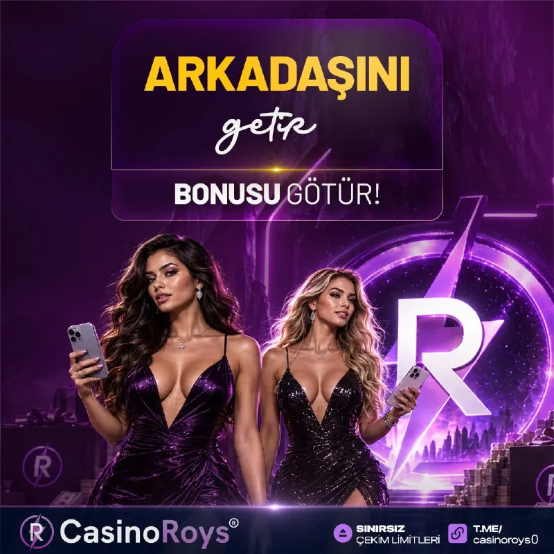 🤝 ARKADAŞINI #CASİNOROYS'A GETİR 🤑 %20 BONUSU GÖTÜR! ❤️ Sevdiklerinizi Avantajlarla Dolu…