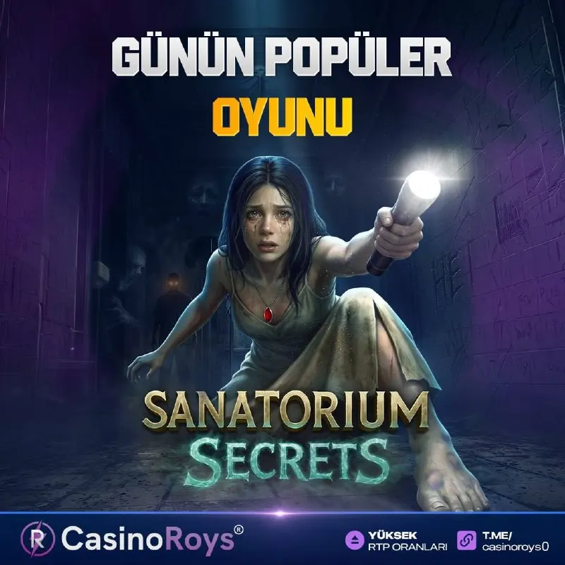 👑 Günün Öne Çıkan Slot Oyunu ile Kazanmaya Hazır Ol! 🍀 Günün Oyunu : SANATORIUM SECRETS 🎁…