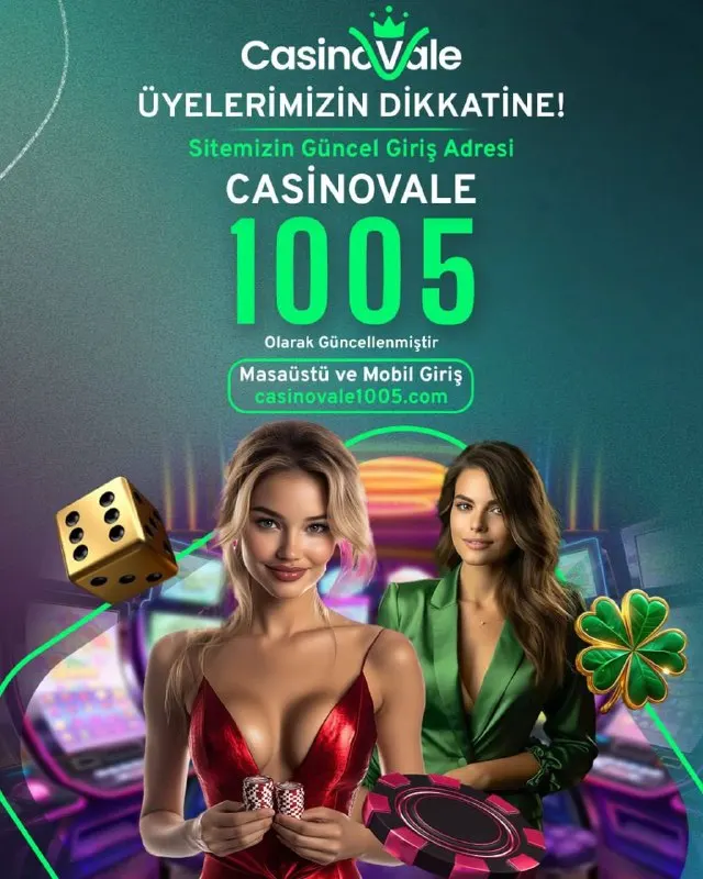 Giriş adresimiz güncellendi! www.casinovale1005.com Adresi üzerinden sitemize…