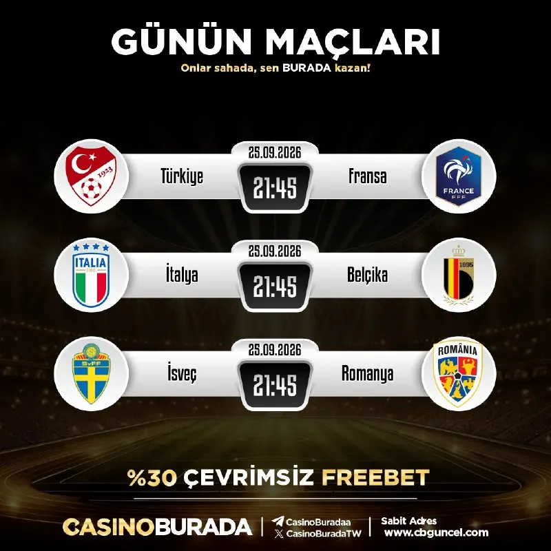 🔠🔠🔠🔠🔠 🔠🔠🔠🔠🔠🔠🔠❗️ ⚽️ Onlar sahada, sen BURADA kazan! ⚡️ Türkiye - Fransa⚡️ ⚡️ İtalya…
