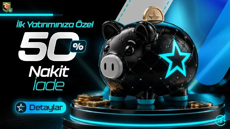 🛡️ İlk Yatırımınıza Özel %50 Nakit İade Fırsatı! 💸 Yatırıma güçlü bir başlangıç yapın!…