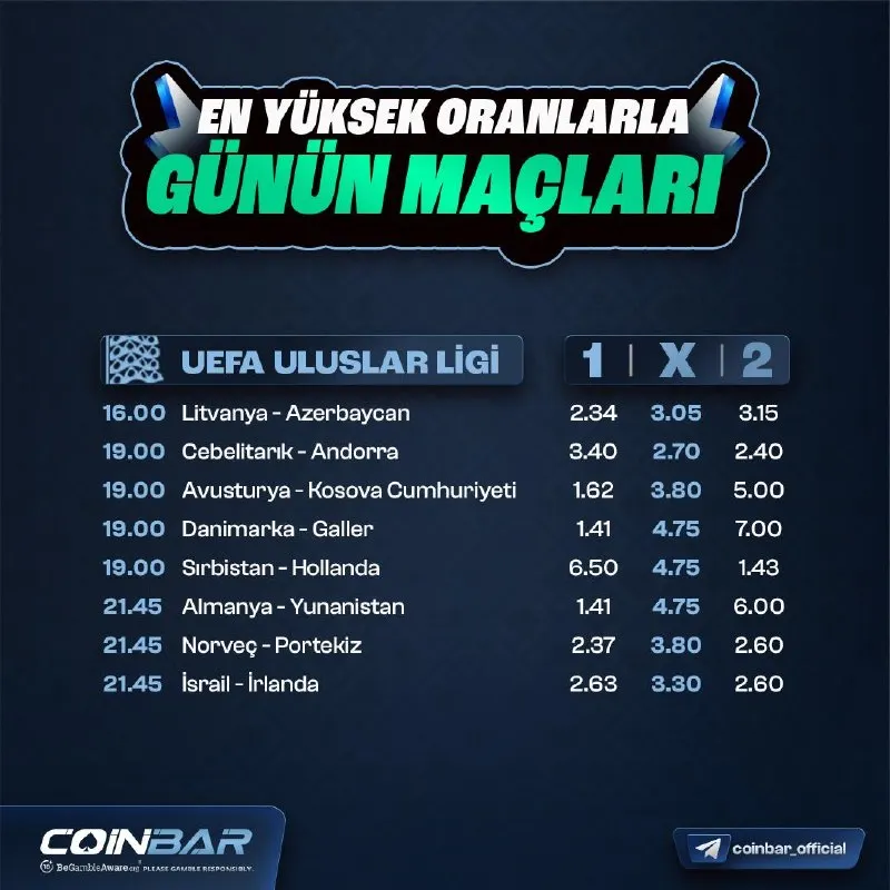🥁 En Yüksek Oranlarla Günün Maçları! ⚽️ Kazanmak için hemen tıkla! ⚡️🚀💎🍭 🔣 Güncel Giriş