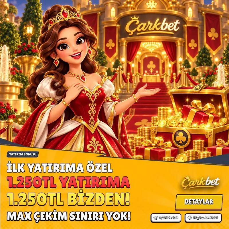 ⭐️⭐️⭐️ ⭐️⭐️⭐️⭐️⭐️⭐️⭐️ 💰ÇARKBET’TE İLK YATIRIMA ÖZEL FIRSAT 💰 💵İLK YATIRIMA ÖZEL 💵1250 TL…