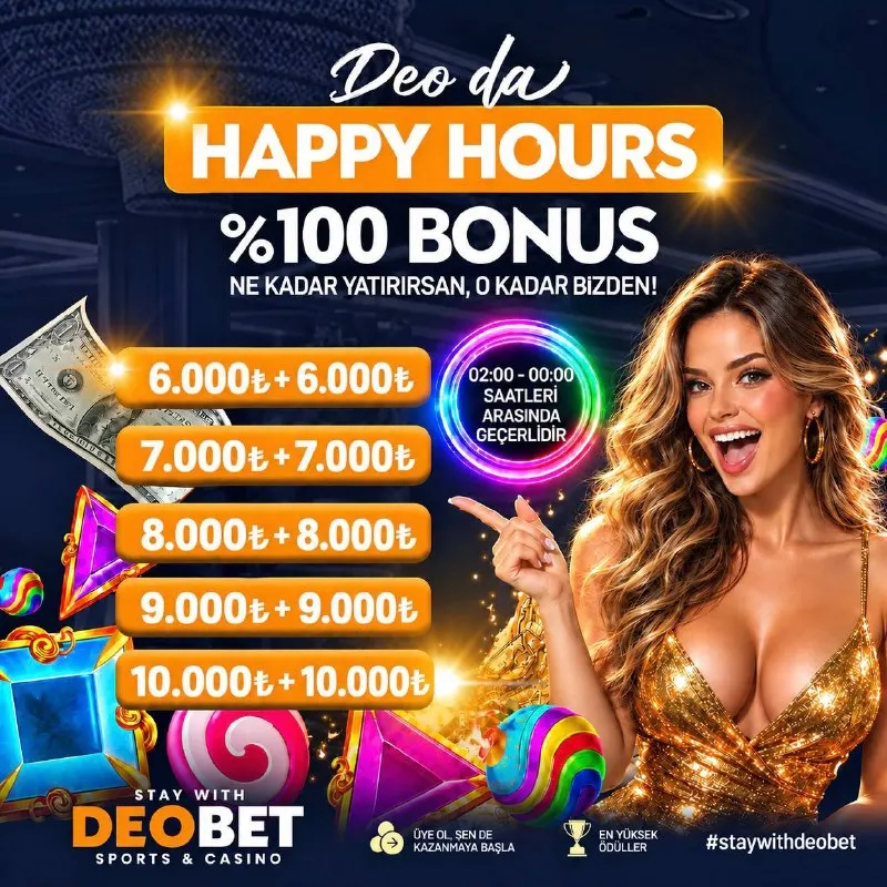 🥹 HAPPY HOURS AKTİF 🥹 💯1️⃣0️⃣0️⃣ 🧡🧡🧡🧡🧡 ⏰ 22:00 - 02:00 saatleri arasında geçerlidir. ⭐️…