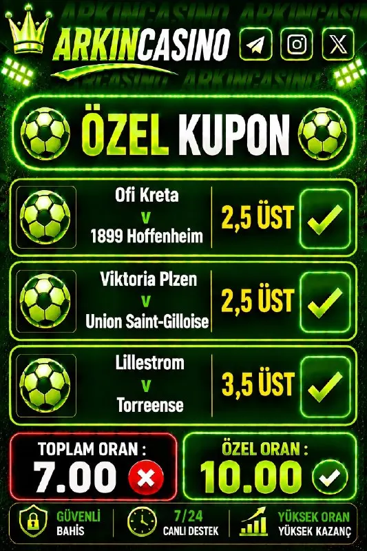 📌 İlk yatırımına %100 Casino Hoşgeldin Bonusu 📌 Cuma-Cumartesi-Pazar günlerine özel %50…