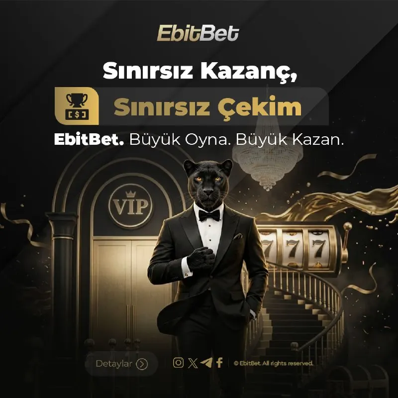 💎 EBİTBET'TE LİMİTLERİ KALDIRDIK!! 🚀 Hızlı yatırım, hızlı çekim, sınırsız kazanç! ⭐️…