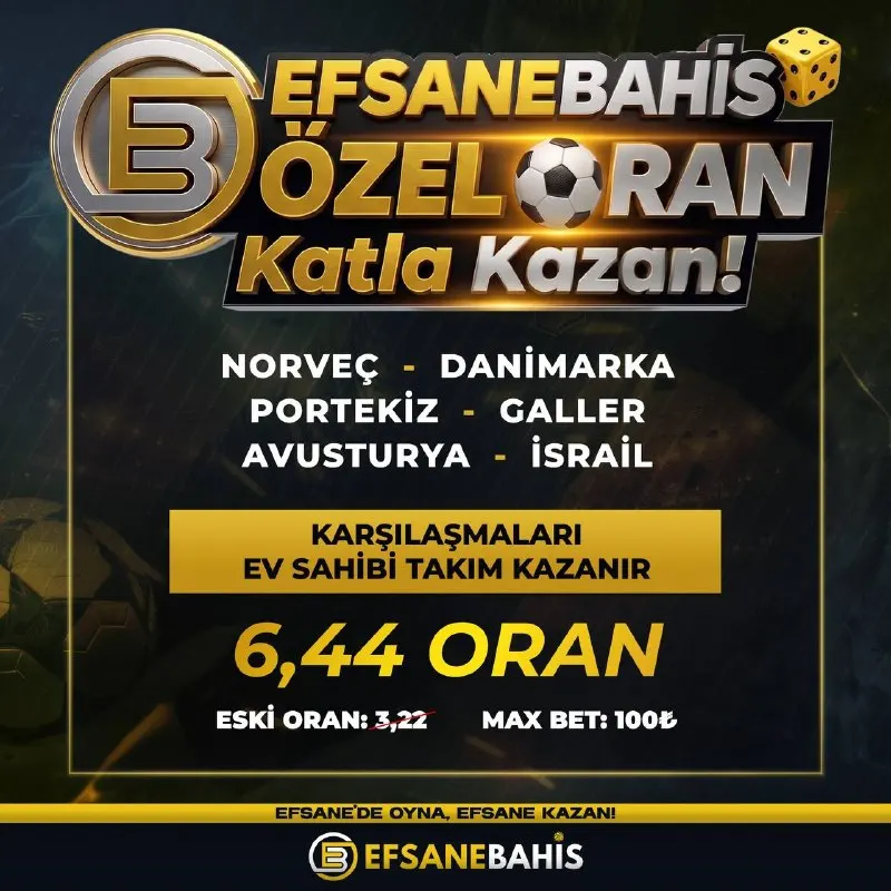 🔥 KATLA KAZAN ÖZEL ORAN! 🔥 ⁉️ Karşılaşmaları Norveç - Portekiz - Avusturya Kazanır…