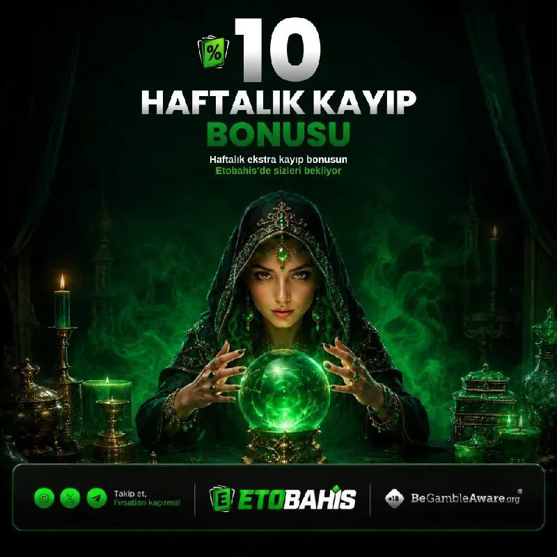 💚DİKKAT! ETOLULAR KAYBINIZI ENGELLİYORUZ!💚 💚Haftalık %10 Kayıp Bonusu İle Kayıp Yok…