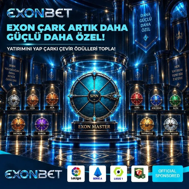 👑 EXONÇARK — AYRICALIKLI KAZANCIN PRESTİJLİ ADRESİ 💎 Sıradan şansı geride bırakın…
