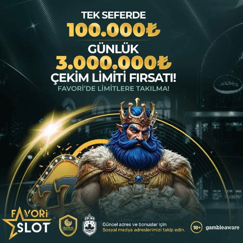 🚨FAVORİ' DE KAZANÇ KAPILARI SONUNA KADAR AÇIK🚨 💥Tek seferde 1️⃣0️⃣0️⃣🔣0️⃣0️⃣0️⃣₺,günlük…