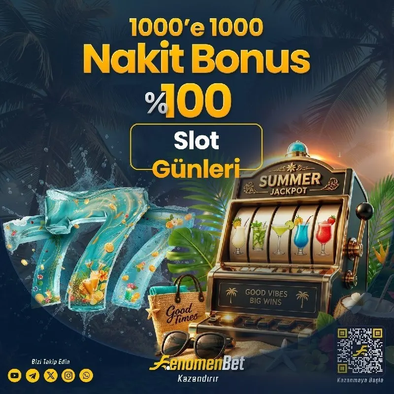 🚨 Çevrim şartı olmadan %100 Nakit Bonus! Bugün yatır, bugün kazan! 💰 1.000 TL yatırımına…