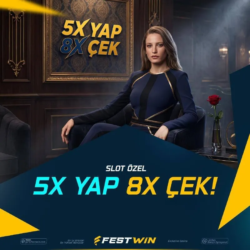 🥇 HERGÜN KATLA - HERGÜN KAZAN! 5X YAP 8X ÇEK! 💰 1.000₺ Yatır ➔ 5.000₺ Yap ➔ 8.000₺ Çek! 💰…
