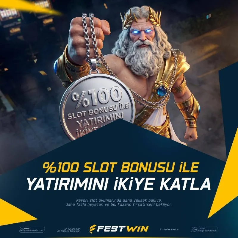 🥇 Hergün %100 Slot Bonusu Seninle! 👑 Minimum 1.000₺ - Maksimum 10.000₺ yatırımlarına özel…