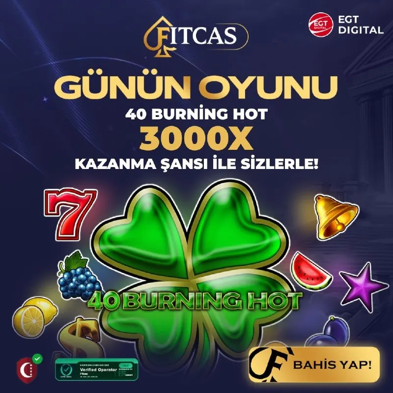 🔝 Günün Slot Oyunlarında Kaybetmeye Son Ver! 💙 İşte Günün Slot Oyunu: 🎰 EGT Digital / 40…