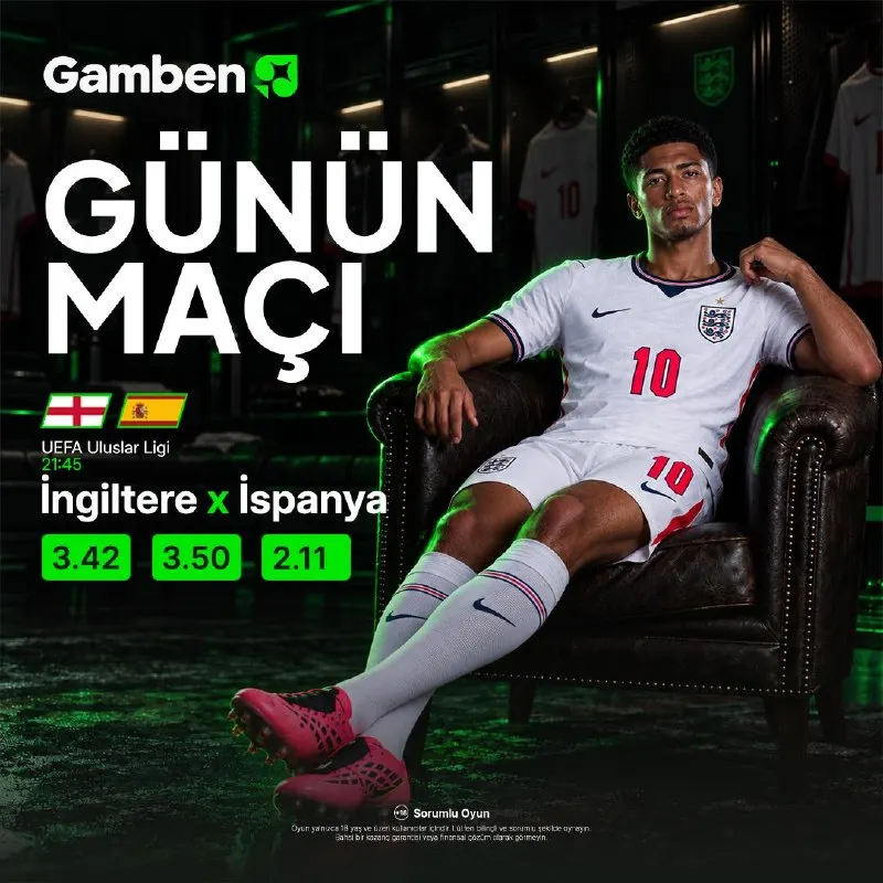 🏴 WEMBLEY'DE AVRUPA ŞAMPİYONUNA KARŞI! ⚽️ İngiltere - İspanya, Uluslar Ligi, 21.45…