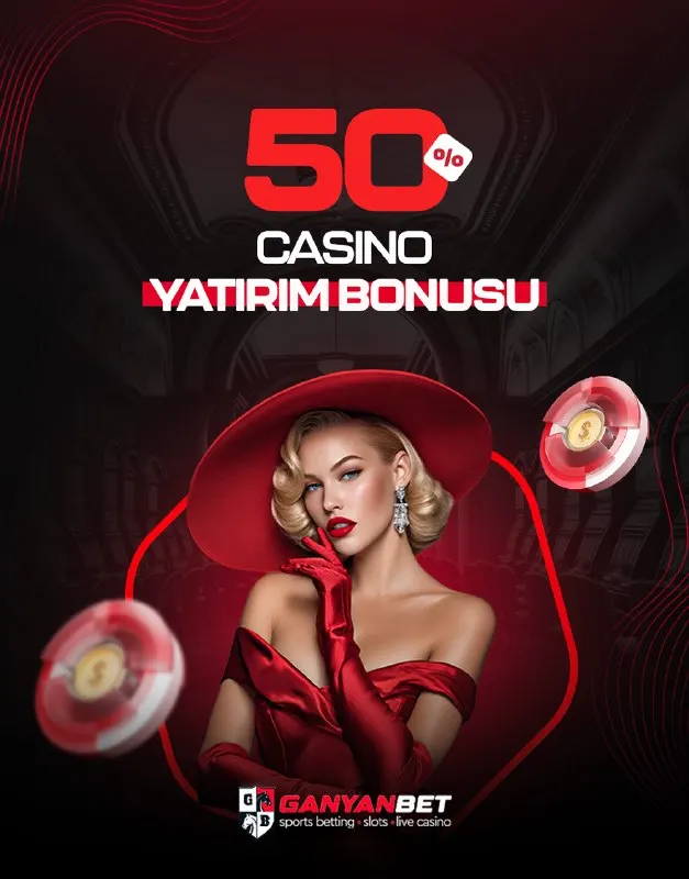 🎰 %50 CASİNO YATIRIM BONUSU! 🎰 💰 Yatırımına %50, 2.000₺'ye kadar bonus! Slot keyfin ikiye…