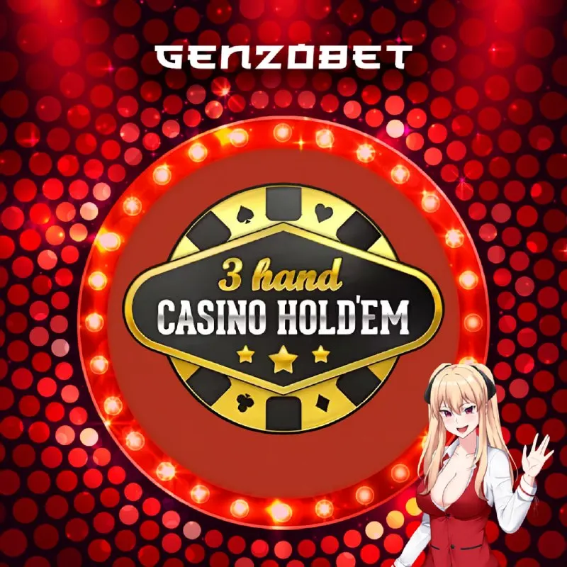 🃏 Triplicate your edge on 3 Hand Casino Hold’Em at Genzobet. Play three hands against the…