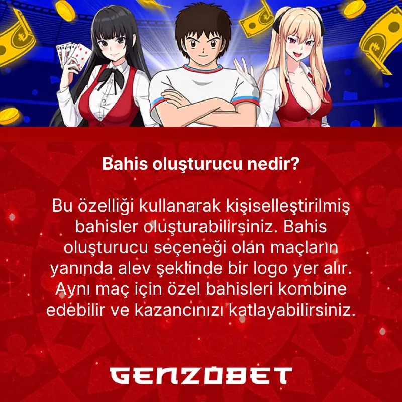 🔥 Kendi kuponunu özgürce tasarla! Genzobet Bahis Oluşturucu ile alev logolu maçlarda özel…