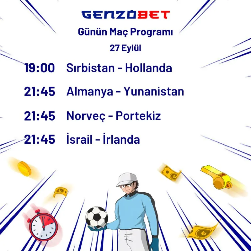 🎯Günün fikstüründe büyük fırsat! Sırbistan - Hollanda, Almanya - Yunanistan, Norveç…