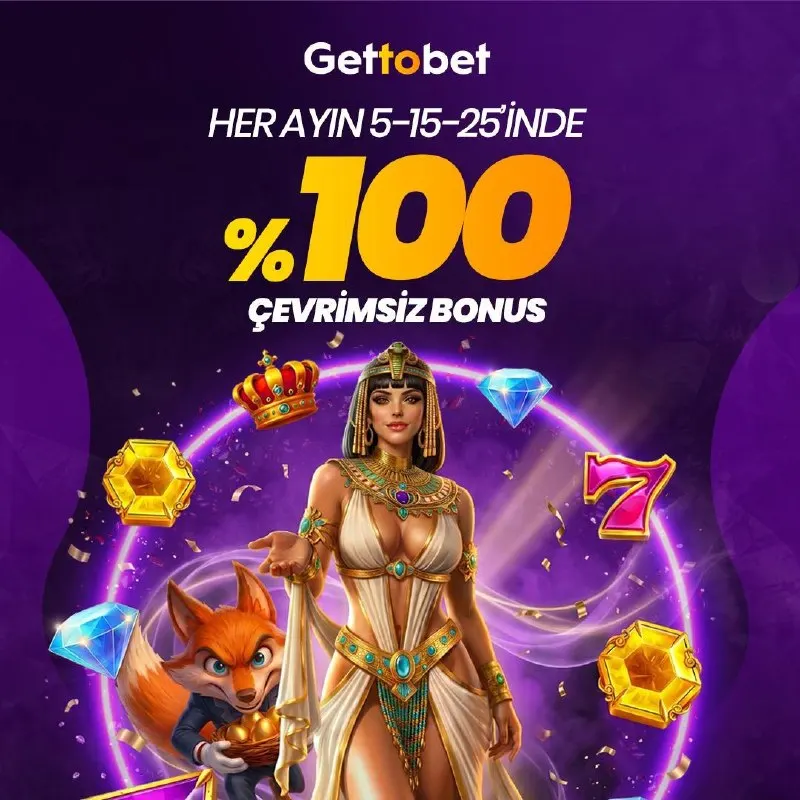 😍😍😍😍😍😍 🆕 Bugün Ayın 25'i Herkese %100 Çevrimsiz Bonus Günü! 😍2500₺'ye kadar %100 bonus…