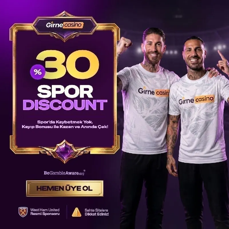 🔤🔤🔤 SPOR DISCOUNT ⚡️Kaybetmek Artık Tarih Oldu⚡️ Girnecasino kalitesiyle 🔤🔤🔤 kayıp…