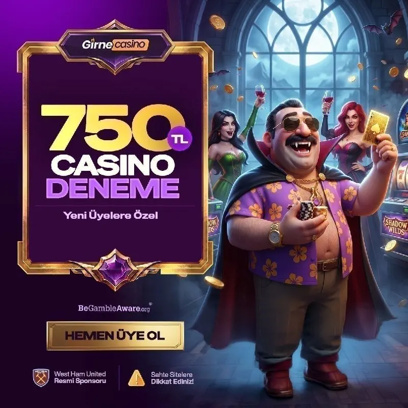 🔤🔤🔤🔤🔤 HEDİYEN SENİ BEKLİYOR 🎉 Yeni üyelerimize özel 750TL deneme bonusu Girnecasino'da…