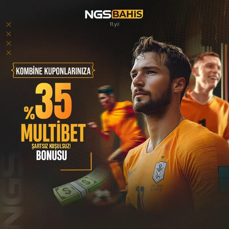 ✖️3️⃣5️⃣ 🔠🔠🔠🔠🔠🅱️🔠🔠 🪙 Kombine kuponlarına %35'e varan ekstra kazanç! ⚽️ 2 Maç ➜ %5 ⚽️ 3…